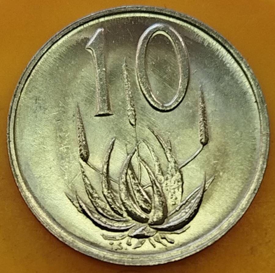 1980   10c   Coin   RSA             SUN17864~