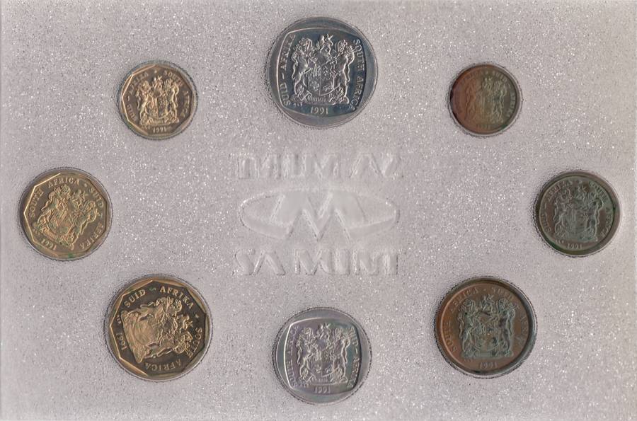 1991    SA Uncirculated Mint Pack -   SEALED     1991-058~
