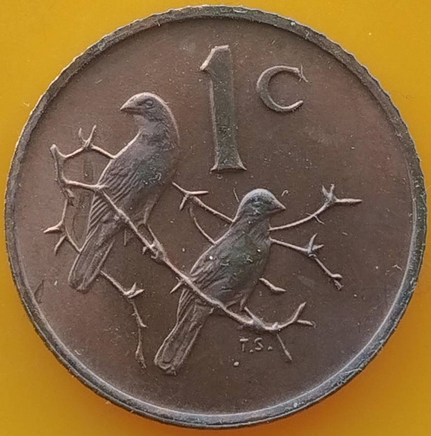 1971   1c   Coin   RSA             SUN18084~