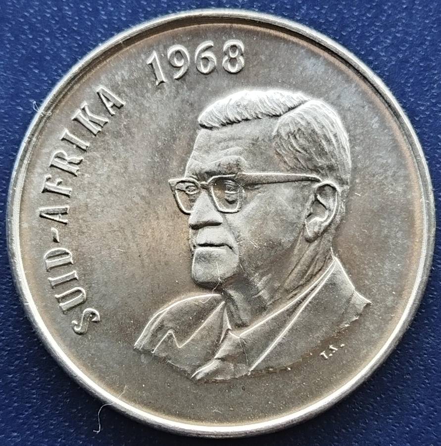 1968   50c   COIN   (Afrikaans)       SUN18106~
