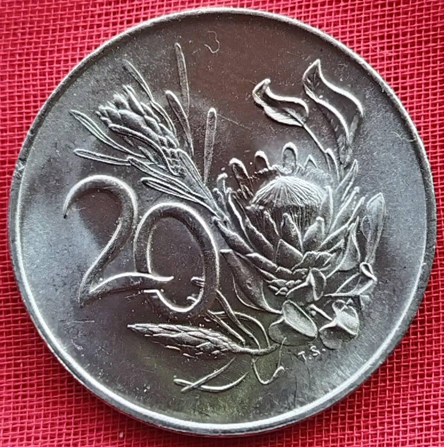 1968   20c   COIN   (Afrikaans)       SUN12479~