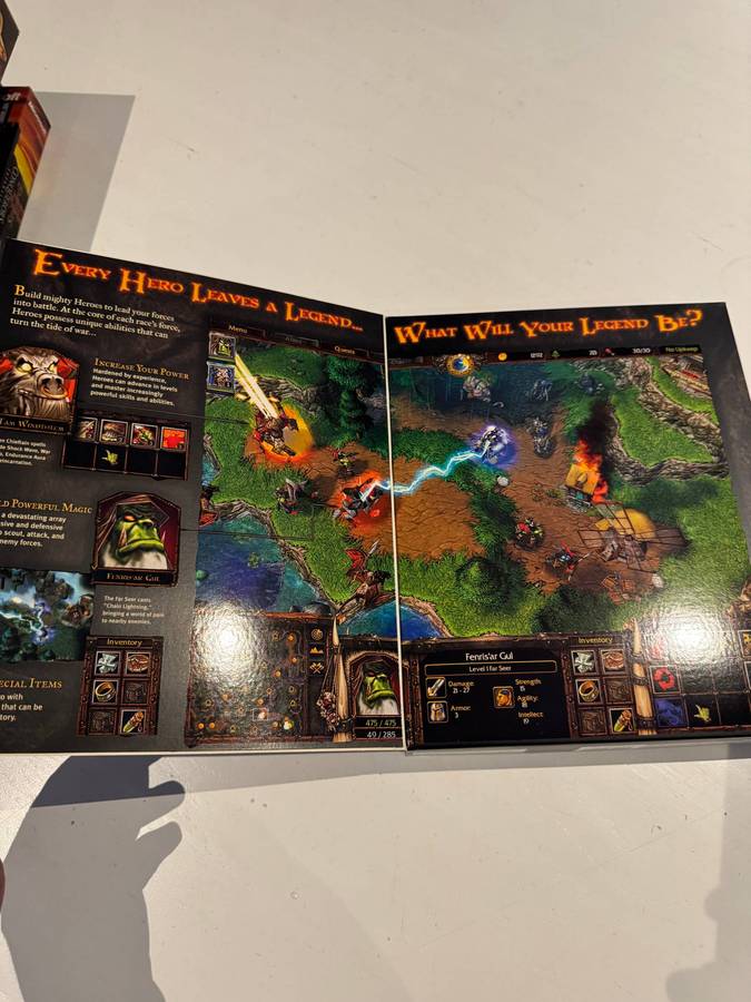 Warcraft 3 - Reign Of Chaos - Big Box PC Game