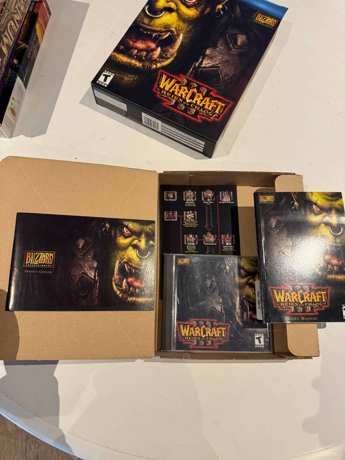 Warcraft 3 - Reign Of Chaos - Big Box PC Game