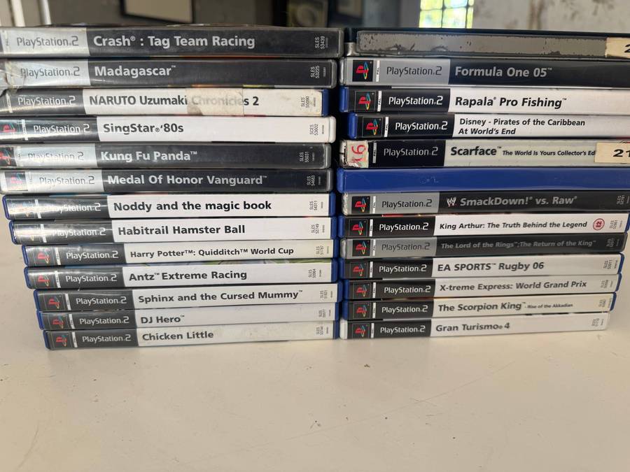 Playstation 2 (PS2) - 26 Games - Job Lot / Bundle / Wholesale