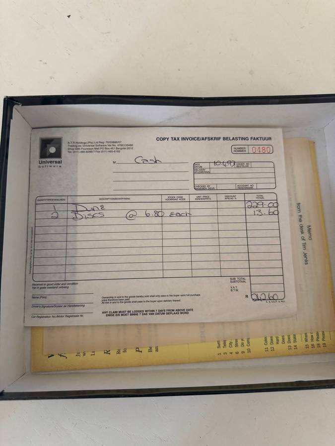 Dune - Big Box PC Game (Incomplete)