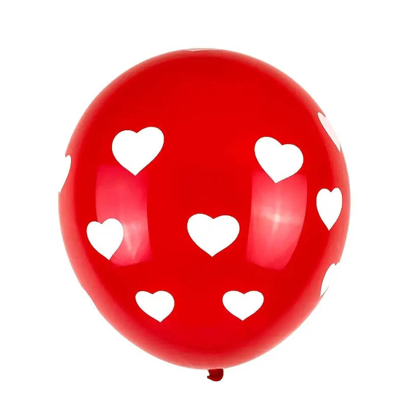 Heart Balloons  (24 pieces) - perfect for a romantic date or Valentine's Day