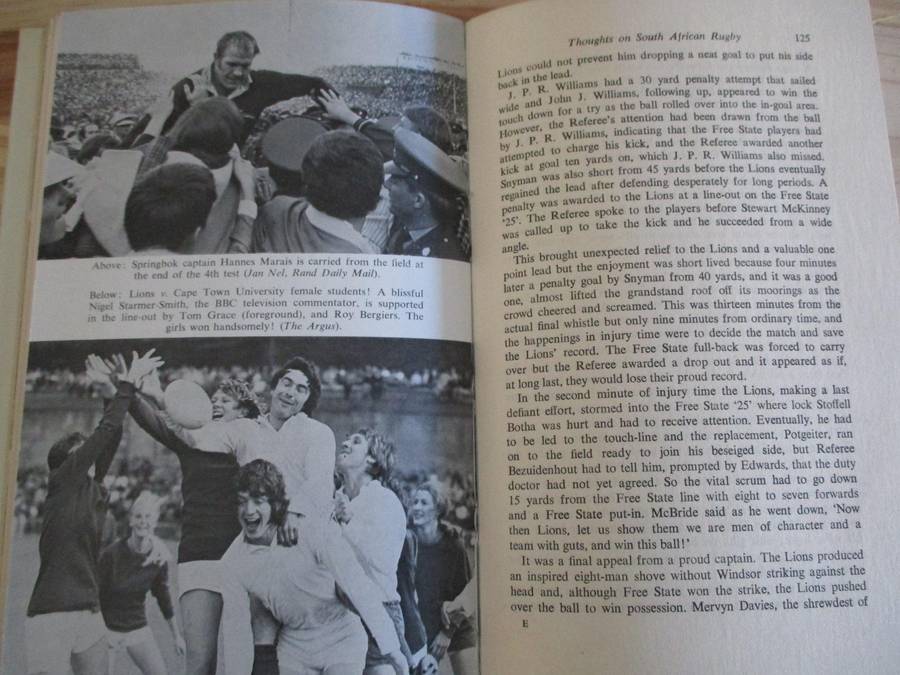 THE GREATEST LIONS. The Story of the British Lions Tour of South Africa, 1974