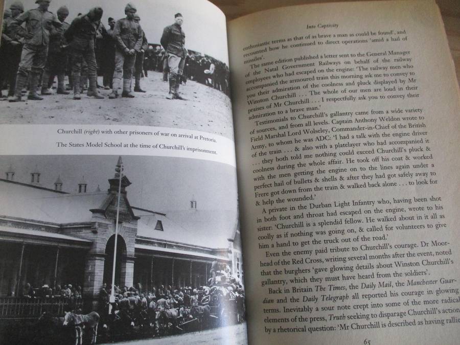 CHURCHILL WANTED DEAD OR ALIVE. Inscribed and Signed by his granddaughter, author, Celia Sandys