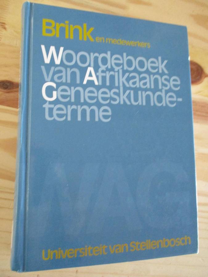 Brink - Woordeboek van Afrikaanse Geneeskundeterme