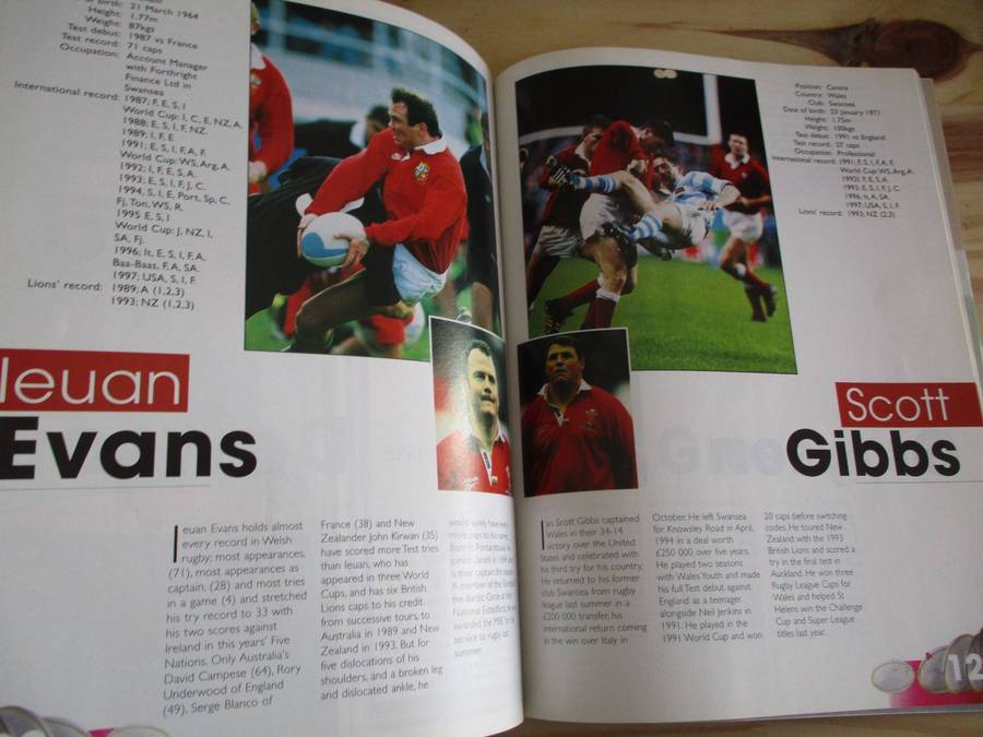 SARFU's Official Guide to the 1997 LION'S TOUR of South Africa