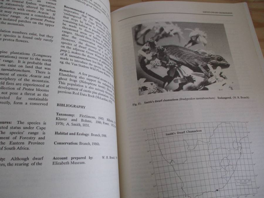 South African Red Data Book - Reptiles and Amphibians