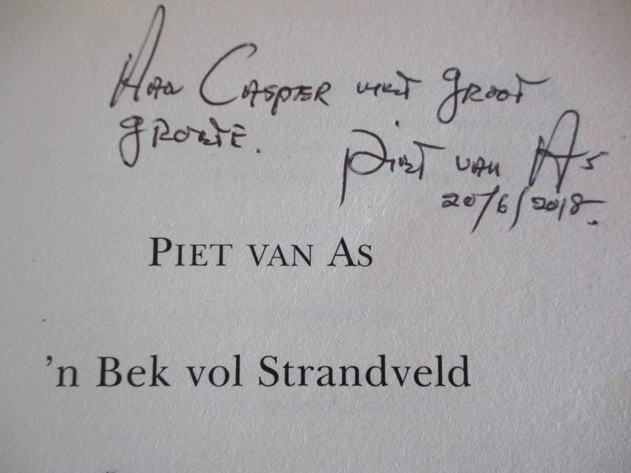 Piet van As - 'n Bek vol Strandveld. Onthouverhale uit die Suidpuntstreek. Geteken