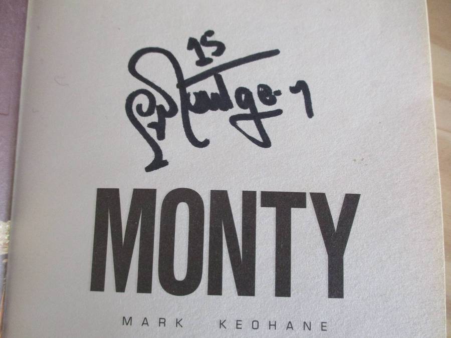 MONTY - Signed by Percy Motngomery