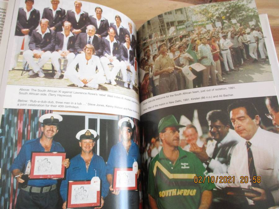 In the Nick of Time - Peter Kirsten's Life in Cricket. SIGNED COPY