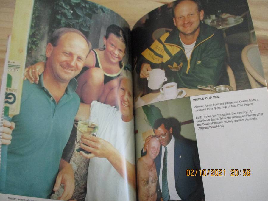 In the Nick of Time - Peter Kirsten's Life in Cricket. SIGNED COPY