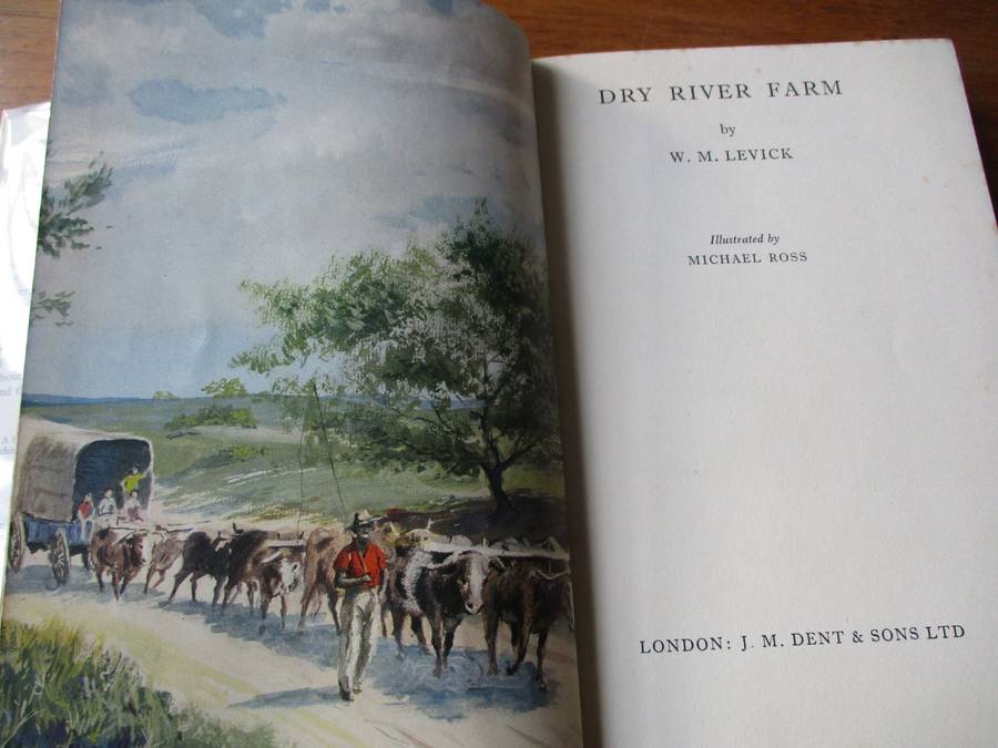 DRY RIVE FARM  W.M. Levick  A realistic day-to-day story of a South African Orange Farm