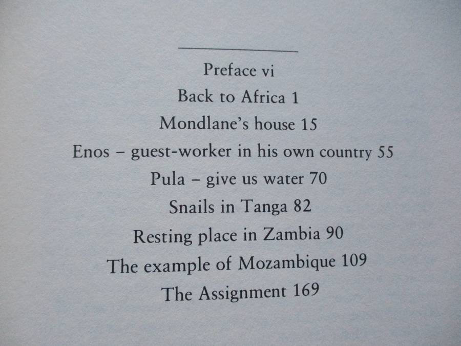 Assignments in Africa Reflections, Descriptions, Guesses by Per Wastberg