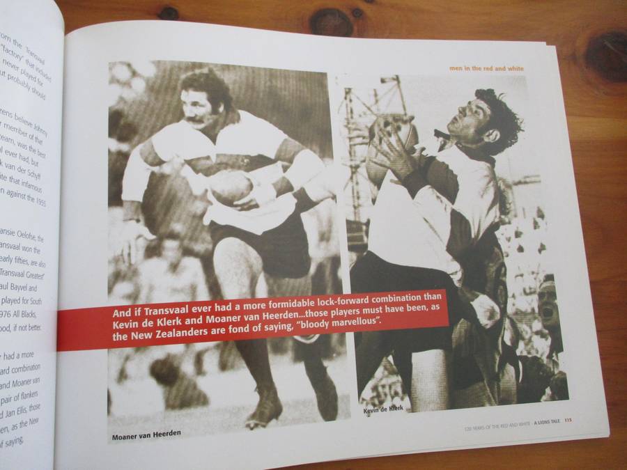 A LIONS TALE - 120 Years of the Red and White. Lions Rugby