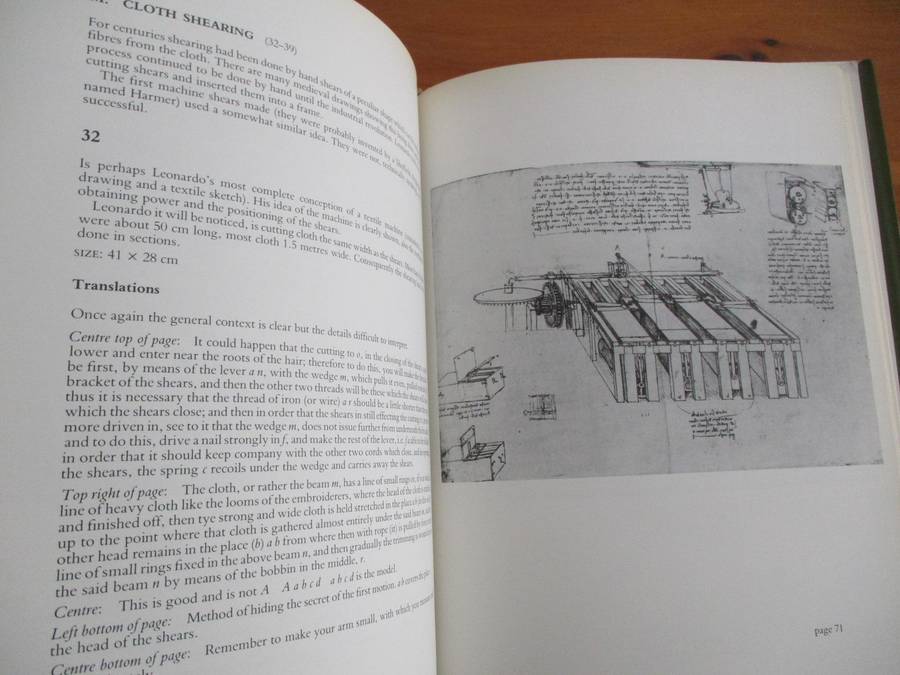 Leonardo da Vinci - Drawings of Textile Machines