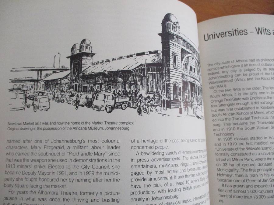 Abe Berry's JOHANNESBURG in drawings and text