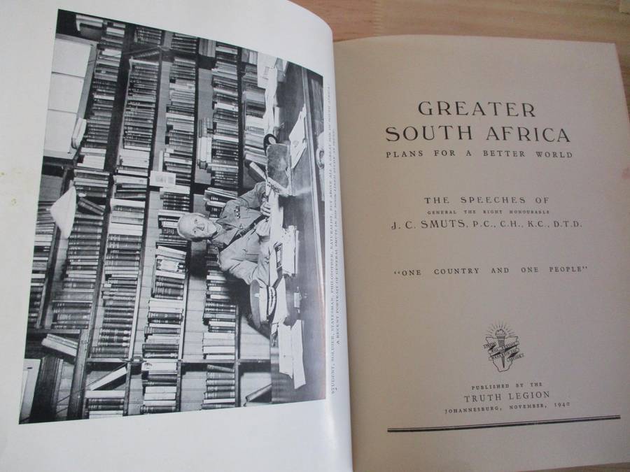 Greater South Africa  The speeches of General the right Honourable J.C. Smuts