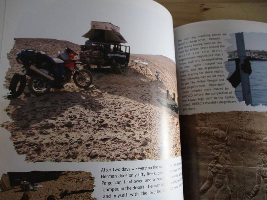 Living the dream through Africa. Schalk vd Merwe. Motorcycling