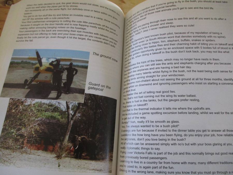 Flying African Skies - Bushpilots Tales. By Karl Finatzer