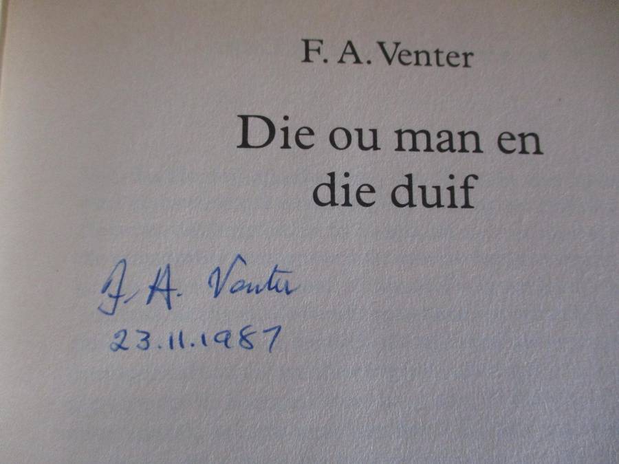 FA VENTER - GETEKEN - Die Ou Man en die Duif