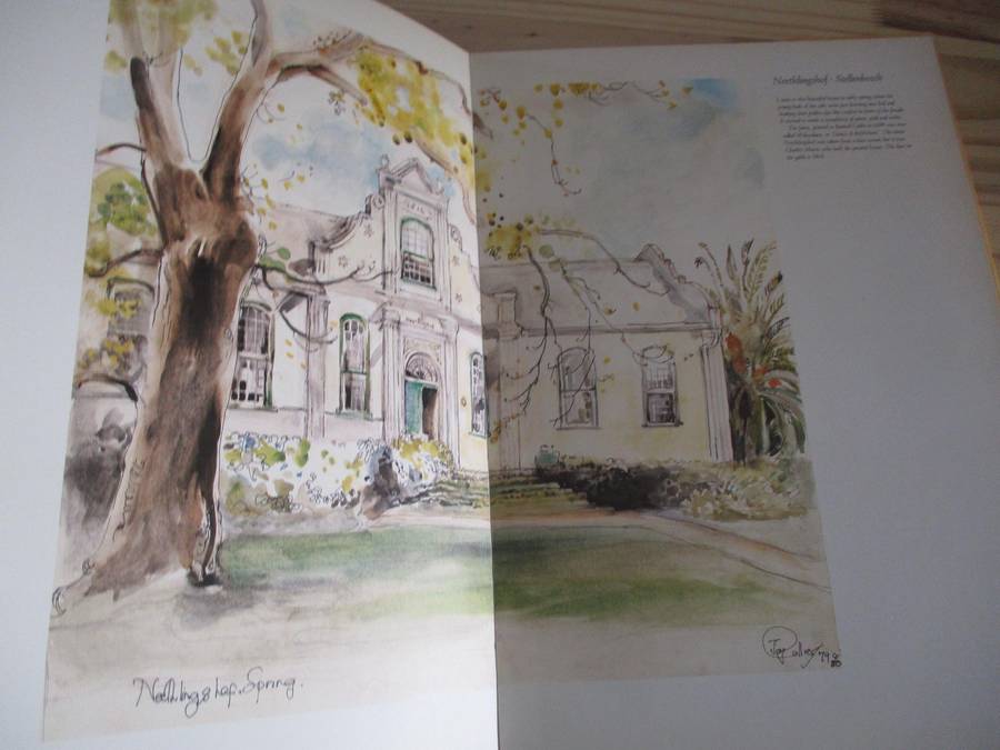 Wine Farms of the western Cape - SIGNED No 621/1500 - Joy Collier