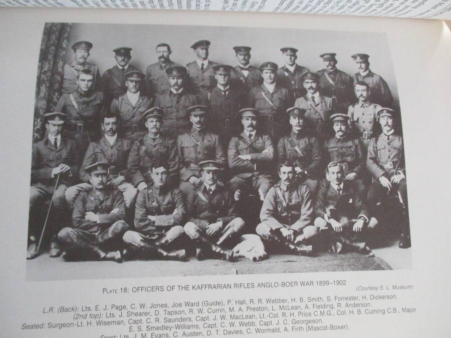 THE KAFFRARIAN RIFLES 1876-1986. By Francis L Coleman