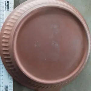 Vintage clay pie Dish