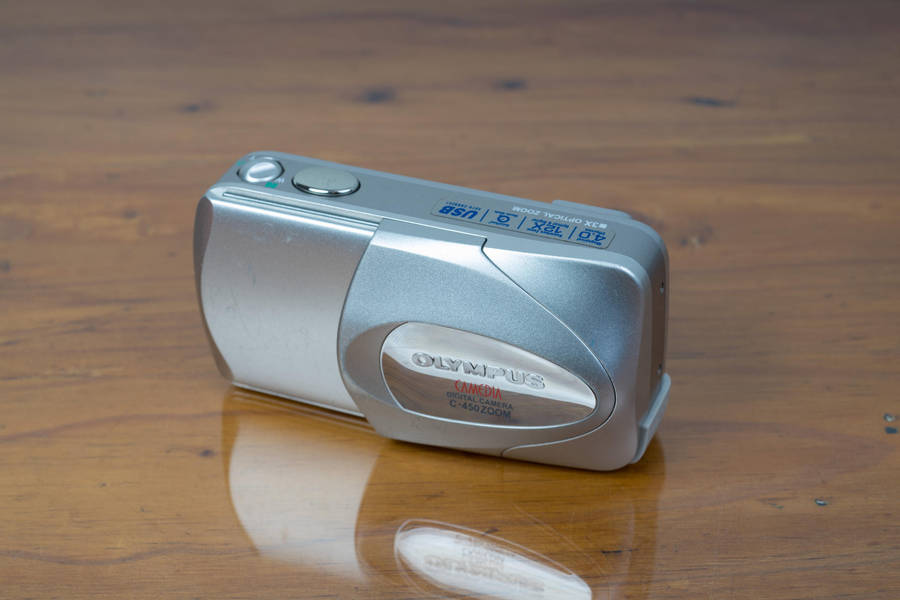 Olympus Camedia C-450 zoom ccd-sensor digital camera