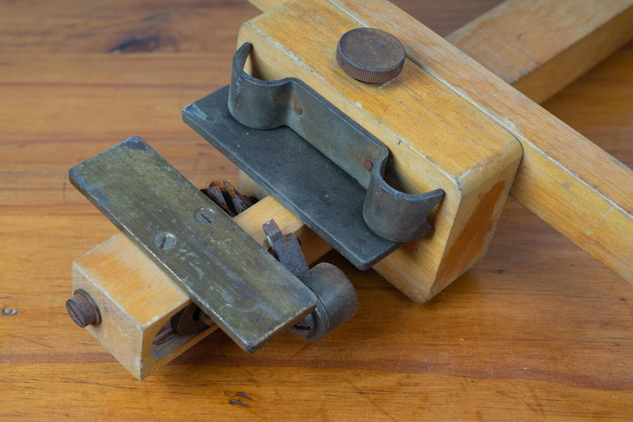 Large ULMIA Slitting Gauge/Plow Plane