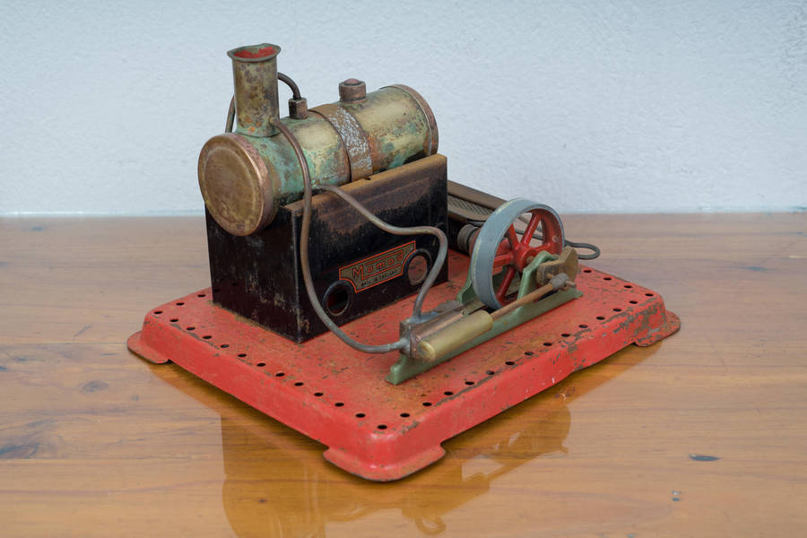 Vintage Mamod stationary steam engine