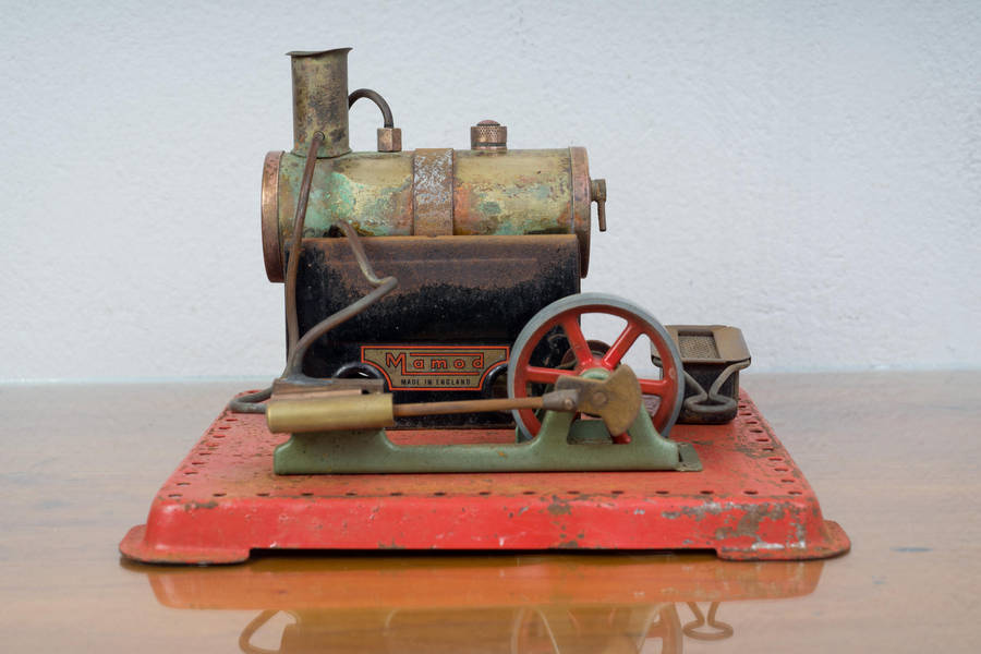 Vintage Mamod stationary steam engine