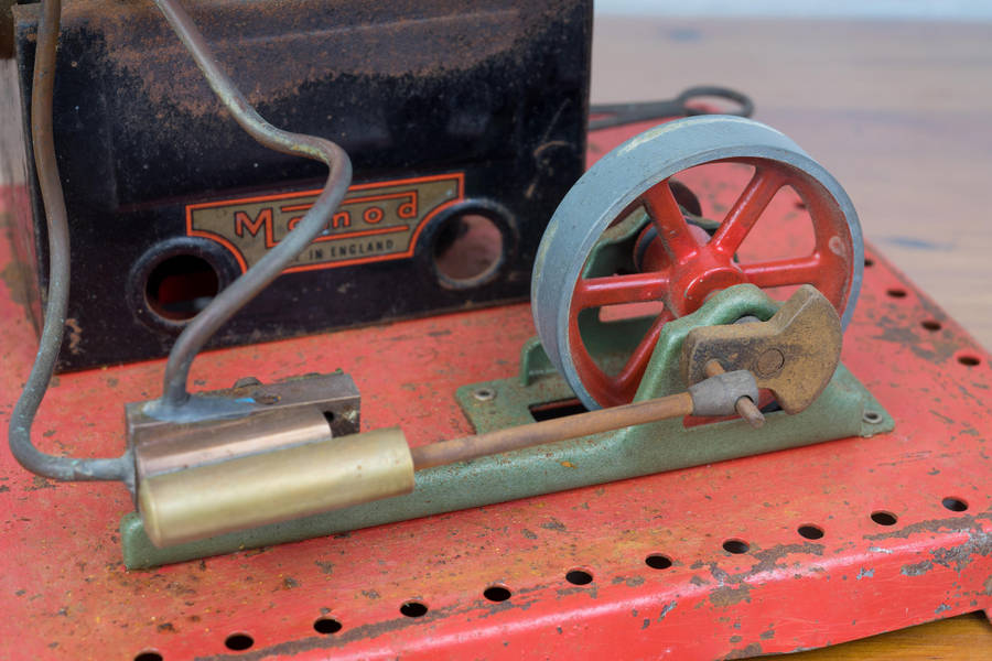 Vintage Mamod stationary steam engine