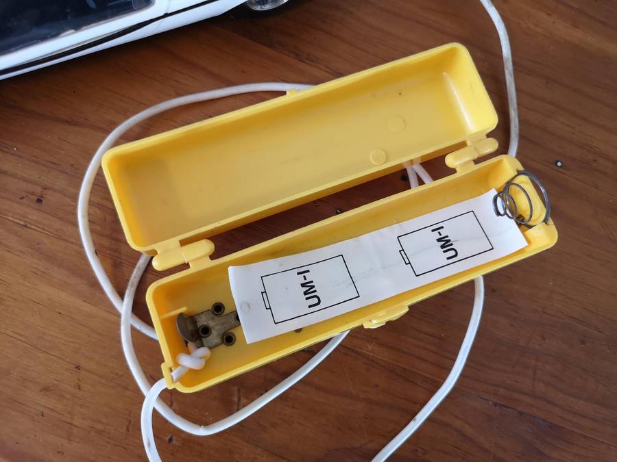 Vintage scale model BMW E25 Turbo remote control car