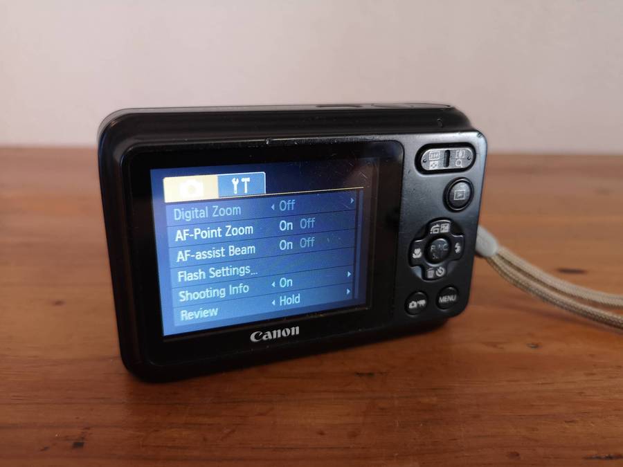 Canon PowerShot A800 10mp ccd sensor compact digital point & shoot camera