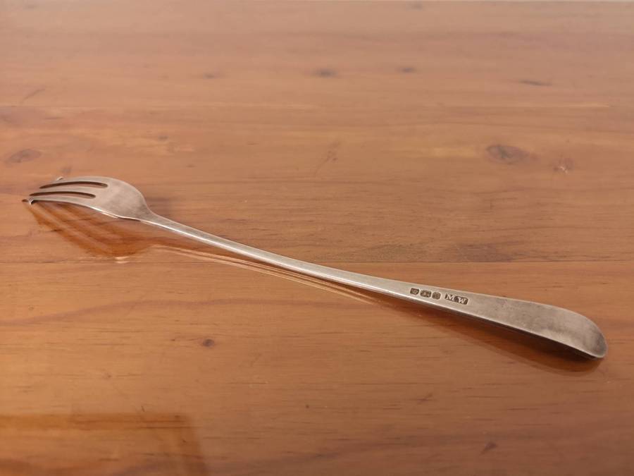 Vintage Sterling Silver Pickle fork