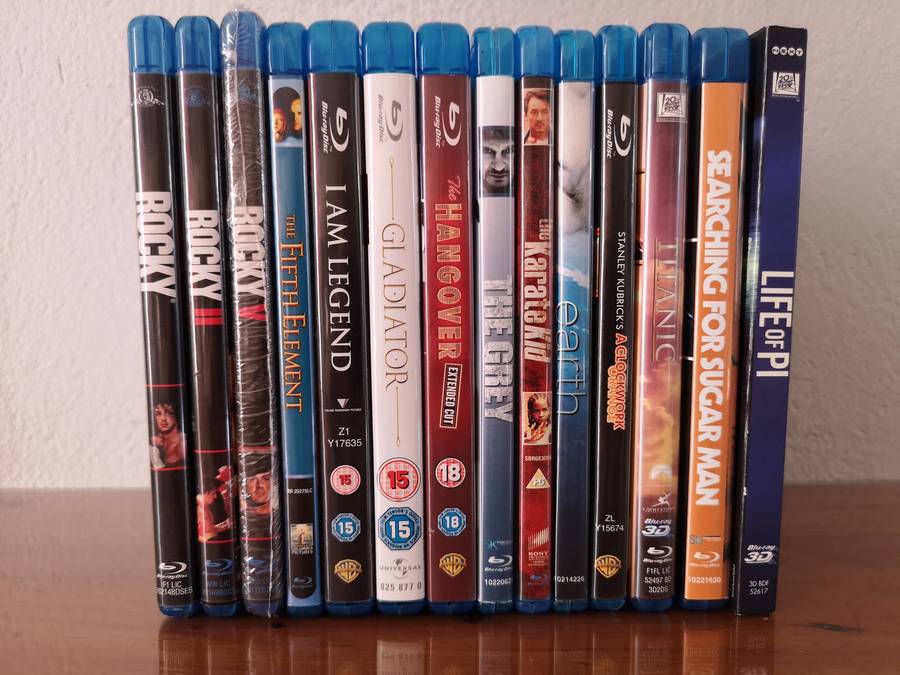 Blu-Ray movies job lot