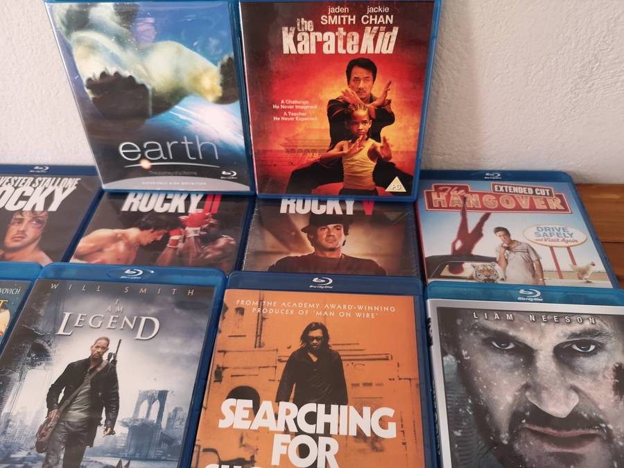 Blu-Ray movies job lot