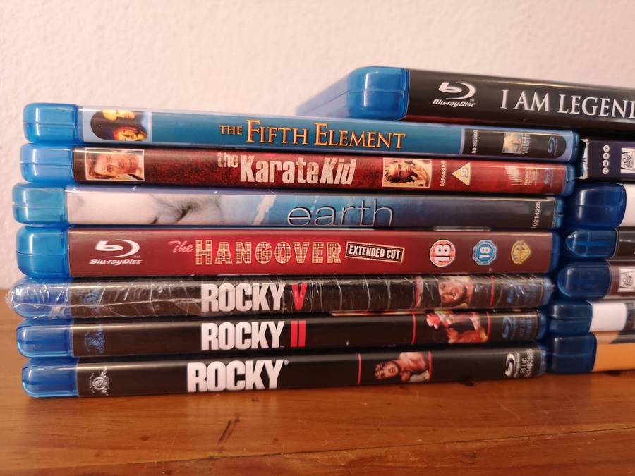 Blu-Ray movies job lot