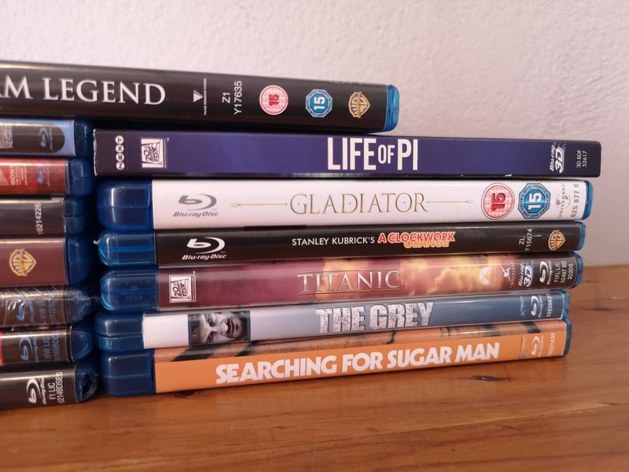 Blu-Ray movies job lot