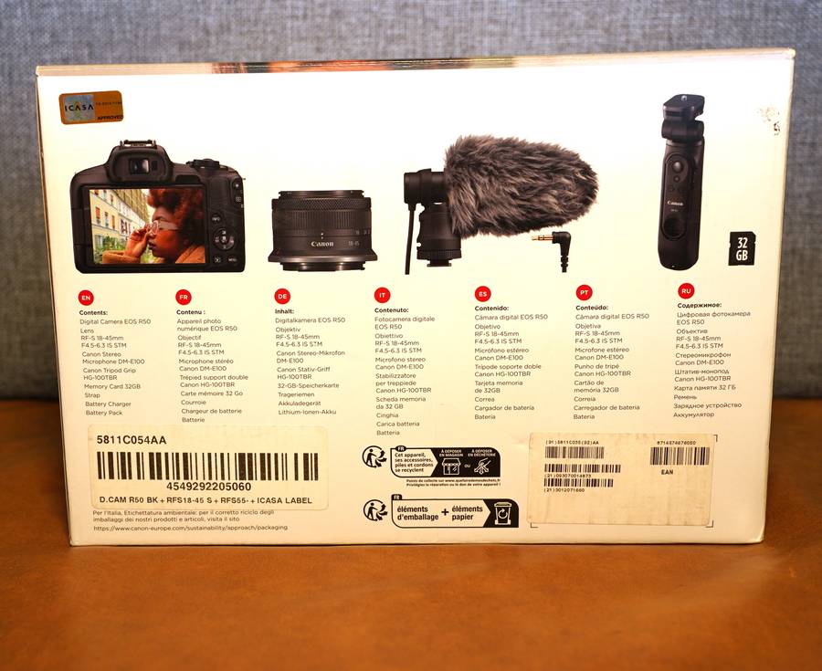 Canon R50 Content Creators Kit (Brand New)