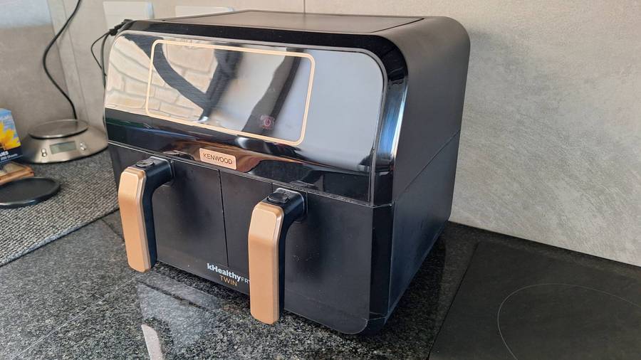 Kenwood Dual K Healthy Fry Airfryer Black