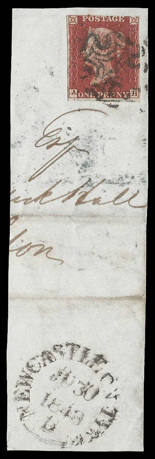 Great Britain. 1841 Penny Red. Cat.value R1 400-00.