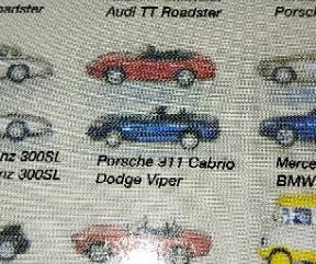 Easy Living/High Speed 2 Sports Car Set - Porsche 911 & Dodge Viper - 1/87 Scale