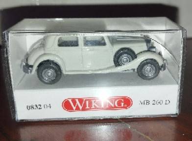 Wiking Mercedes Benz 260D - 1/87 Scale
