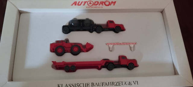 Wiking Autodrom Collectors Set - 3 Vehicles  - 1/87 Scale