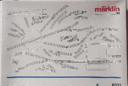 Märklin 0231 Track Planner for K Track (HO)